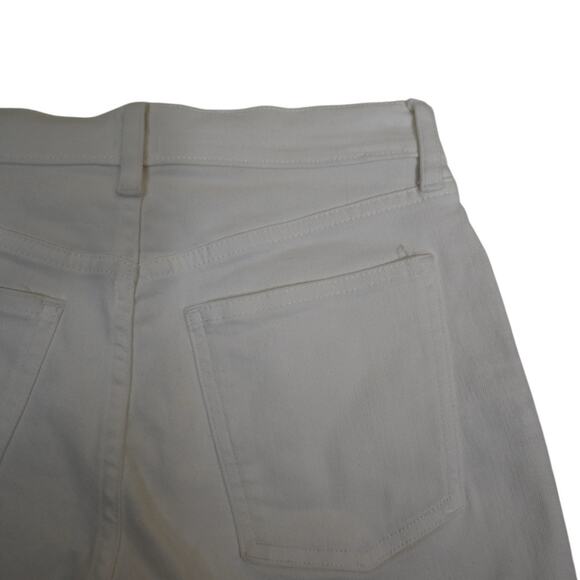 GAP Denim Women's 24R White 5" Denim Jean Shorts - Picture 4 of 11